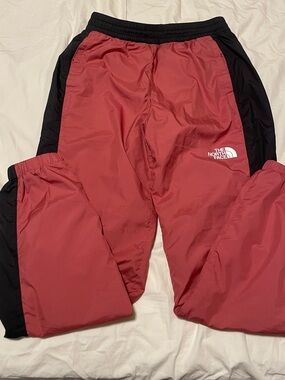The North Face pink and Black Jogger Pants